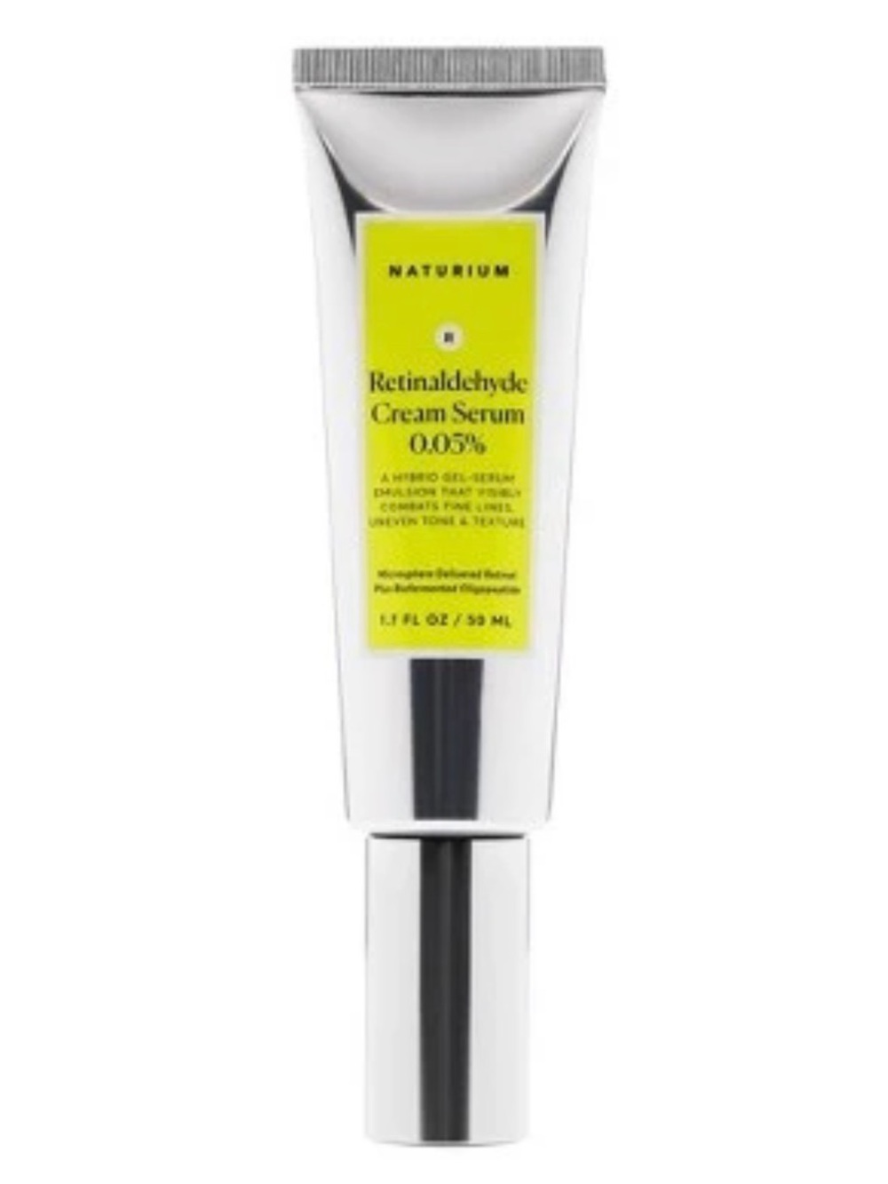 NATURIUM Retinaldehyde Cream Serum 0.05% - Yellow Tube
